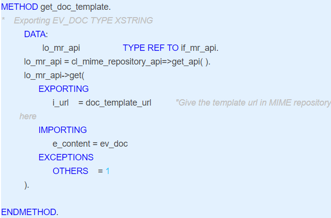 How To Add Custom XML Parts To Microsoft Word Using ABAP SAP 